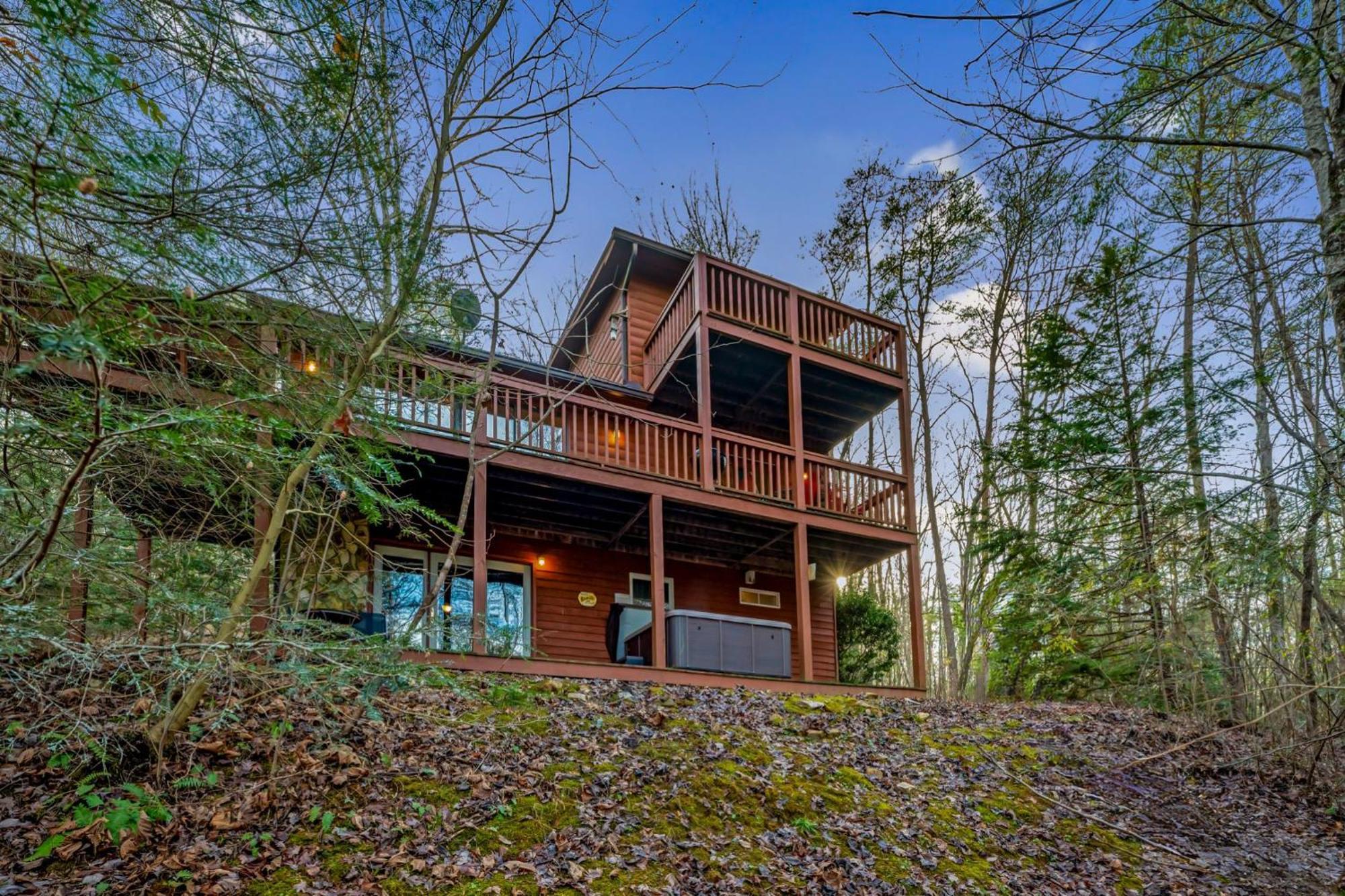 Вилла Peaceful Living Minutes From Blue Ridge Hot Tub Pool Table Экстерьер фото